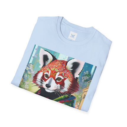 Cybernetic Red Panda Softstyle T-Shirt
