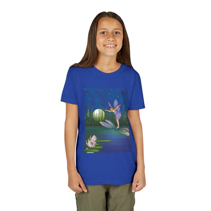 Fairy on a Dragonfly by Ida Rentoul Outhwaite Youth Short Sleeve Tee