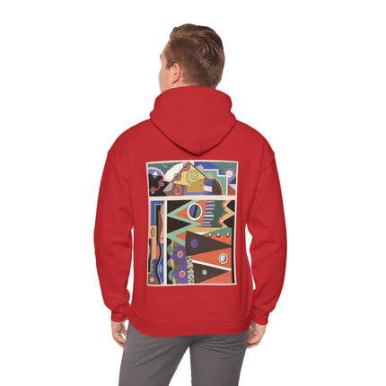 Collection decors et couleurs Pl.03 by Georges Valmier Heavy Blend™ Hooded Sweatshirt