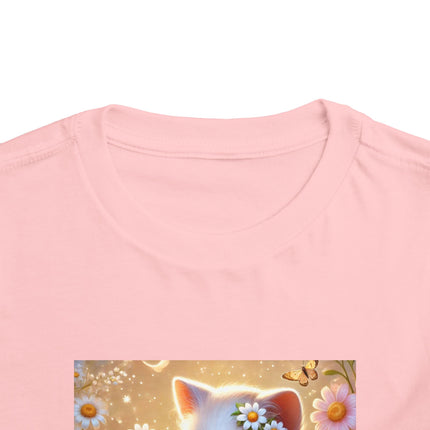 Daisy Chain Whimsy Toddler Short Sleeve Tee
