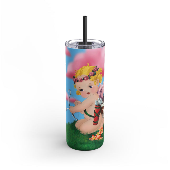 Cupid's Aim Skinny Matte Tumbler, 20oz