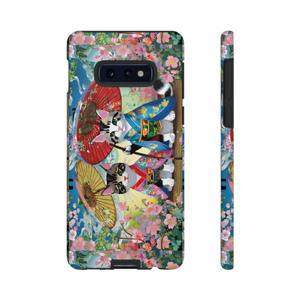 Kimono Kitties Phone Cases