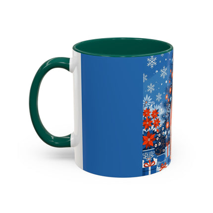 🎋❄️ The Winter Lantern Celebration Colorful Mug – Elegant Asian Christmas Fantasy