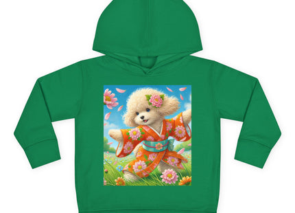 Chrysanthemum Meadow Play Toddler Pullover Fleece Hoodie