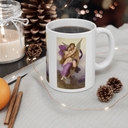 The Abduction of Psyche by William Bouguereau Ceramic Mug 11oz