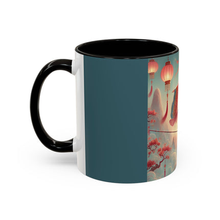 The Lantern Walker Colorful Mugs (11oz, 15oz)