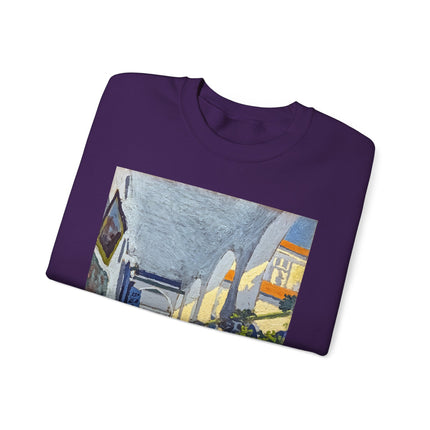 Gallery of a Moroccan Riad by George Gaudion Heavy Blend™ Crewneck Sweatshirt