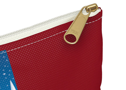 Elegant Winter Woman in Sleigh Accessory Pouch