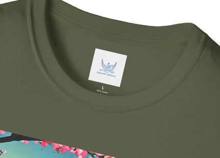 Cyber Samurai Rat Softstyle T-Shirt