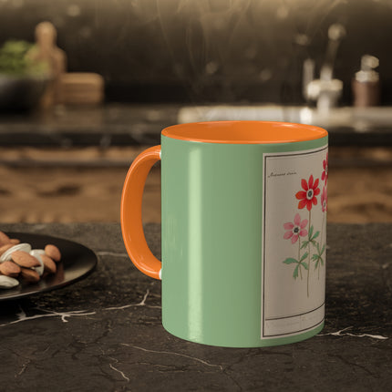Anemoon, Anemone by Anselmus Boëtius de Boodt Colorful Mugs, 11oz
