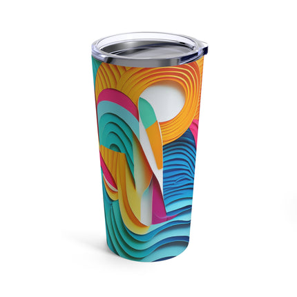Surfing Zebra Tumbler 20oz
