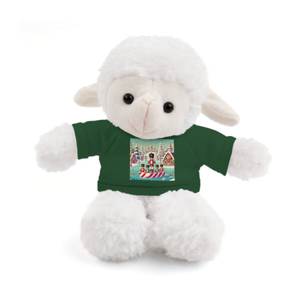 Nutcracker Candy-Striped Adventure Stuffed Animals with Tee