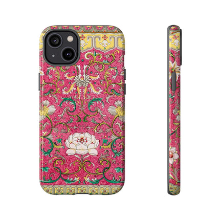 Pink Floral Pattern by Owen Jones Phone Cases