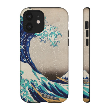 The Great Wave off Kanagawa by Katsushika Hokusai Phone Cases