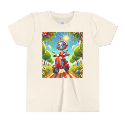 The Traveling Robot Youth Short Sleeve Tee