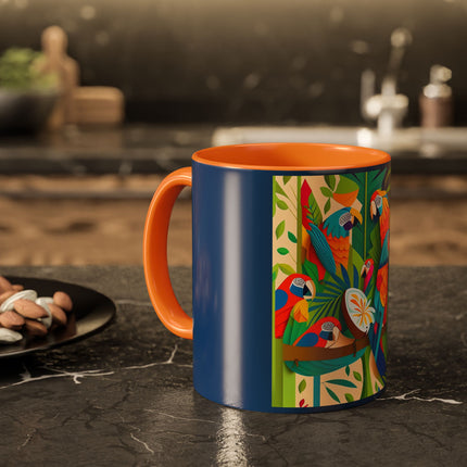 Colorful Macaws Colorful Mugs (11oz, 15oz)