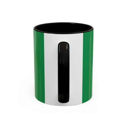 🍀🎄 The Emerald Holly Christmas Colorful Mug – Art Deco Holiday Elegance