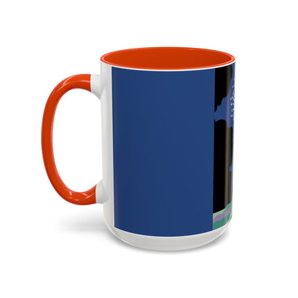 Butterfly Enchantress Colorful Mugs – Ethereal Art Deco Magic & Transformation