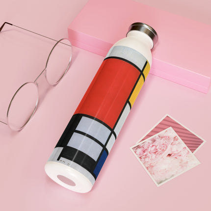 Composition with Red, Yellow, Blue, and Black by Piet Mondrian Vagabond Slim Water Bottle