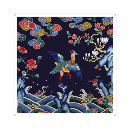 Rank Badge with Mandarin Kiss-Cut Stickers (4 Sizes)