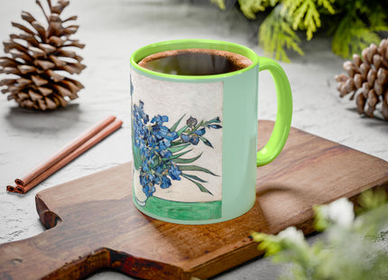 Irises by Vincent Van Gogh Colorful Mugs (11oz, 15oz)