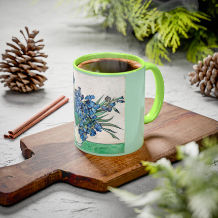 Irises by Vincent Van Gogh Colorful Mugs (11oz, 15oz)