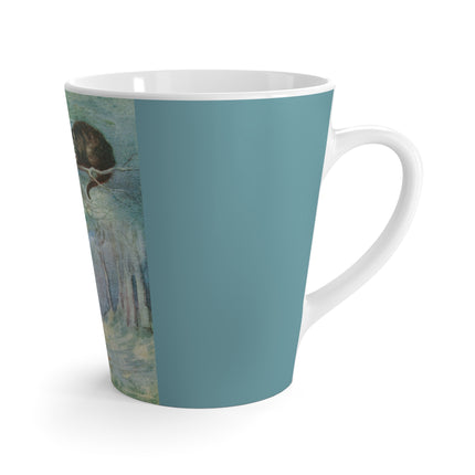 “I growl when I’m pleased, and wag my tail when I’m angry” by Sir John Tenniel Latte Mug