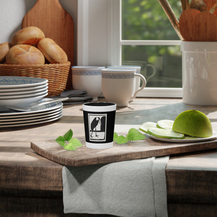 A Lame Marabou by Samuel Jessurun de Mesquita Ceramic Shot Glass