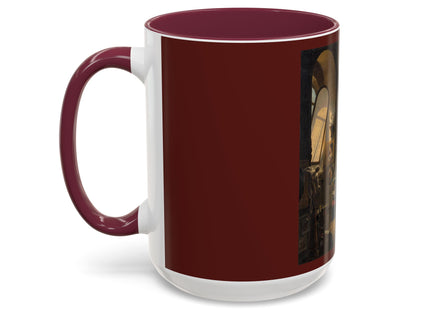 Raphael and his Muse in the Atelier by Vincenzo Abbati Colorful Mugs (11oz, 15oz)