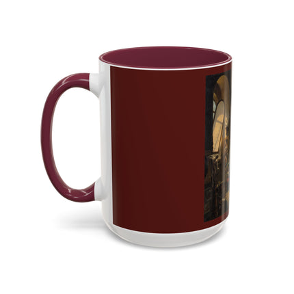 Raphael and his Muse in the Atelier by Vincenzo Abbati Colorful Mugs (11oz, 15oz)