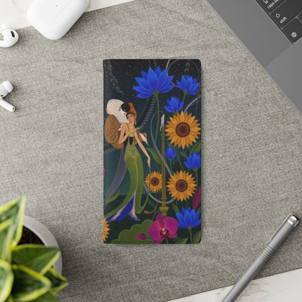 🌙🕯️ The Lady Of The Midnight Garden Flip Case – Art Deco Nocturne