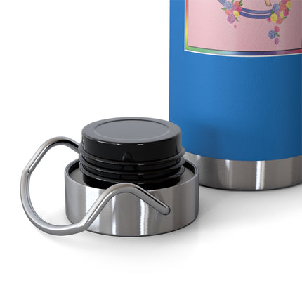 A Playful Fairy Jumps Rope Copper Vacuum Insulated Bottle, 22 oz