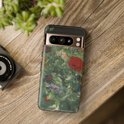 Poppies (A Study of Poppies for Carnation, Lily, Lily, Rose) by John Singer Sargent Phone Cases