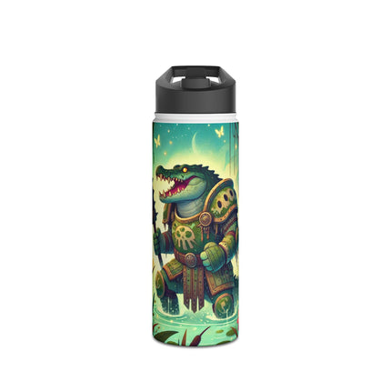 Swamp Tyrant Stainless Steel Water Bottle, Standard Lid