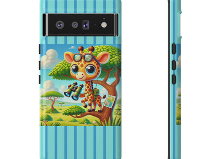 Giraffe Lookout Phone Cases