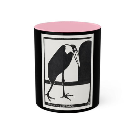 A Lame Marabou by Samuel Jessurun de Mesquita Colorful Mugs, 11oz