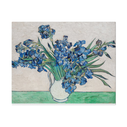 Irises by Vincent Van Gogh Matte Canvas, Stretched, 0.75"