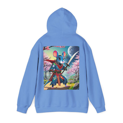 Cyber Samurai Rat – Heavy Blend™ Hooded Sweatshirt
