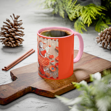 Poppy Fairy Colorful Mugs (11oz, 15oz)