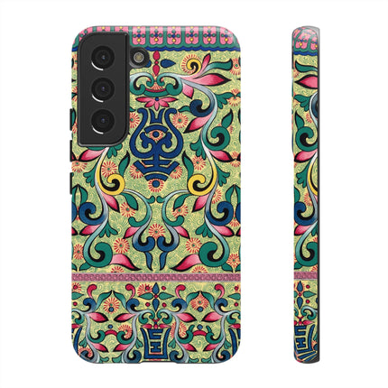 Colorful Flower Pattern by Owen Jones Phone Cases