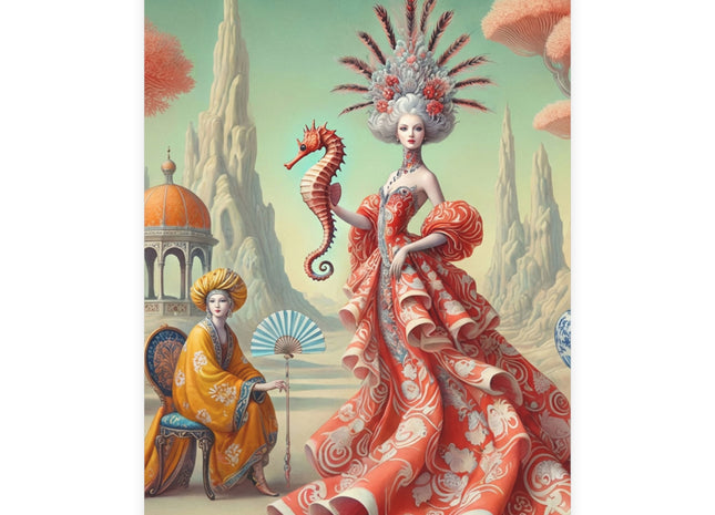 The Seahorse Court Postcard Bundles (envelopes included) - Bundles of 10, 30, 50 Pieces