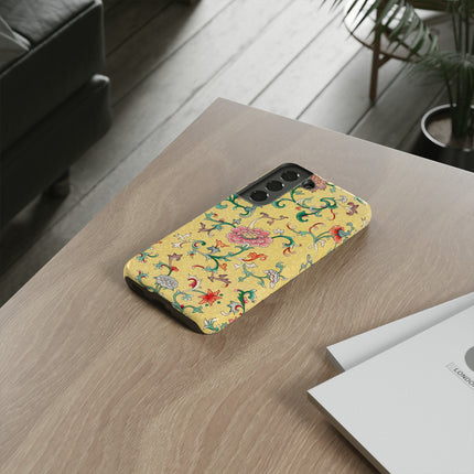Flower Illustration by Owen Jones Phone Cases
