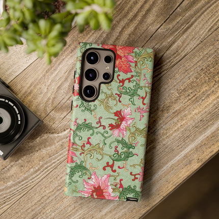 Flower Illustration by Owen Jones Phone Cases