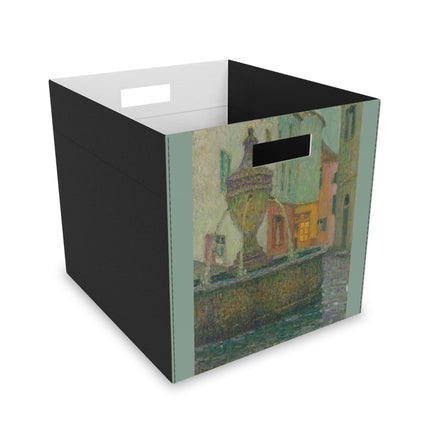 La Fontaine by Henri Le Sidaner Felt Storage Box