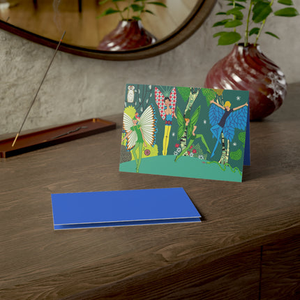Enchanting Fairies of A Midsummer Night's Dream Greeting Cards (1, 10, 30, and 50pcs)