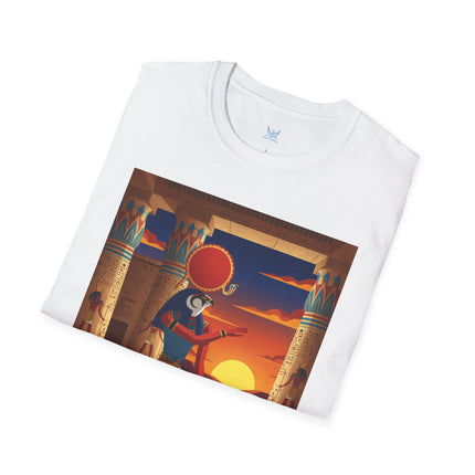 Ra Egyptian Sun God T-Shirt – Ancient Power & Sunset Majesty