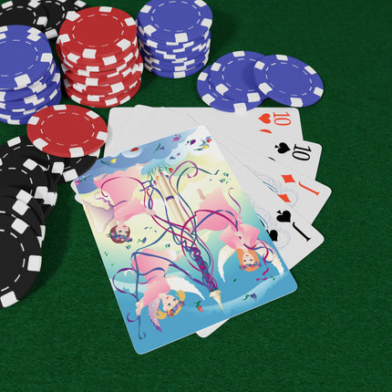 Angelic Revelry Playing Cards