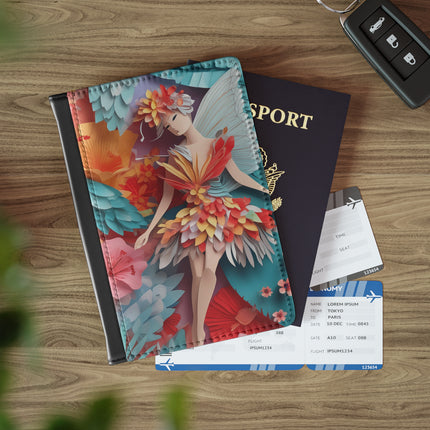 Hibiscus Fairy Passport Cover