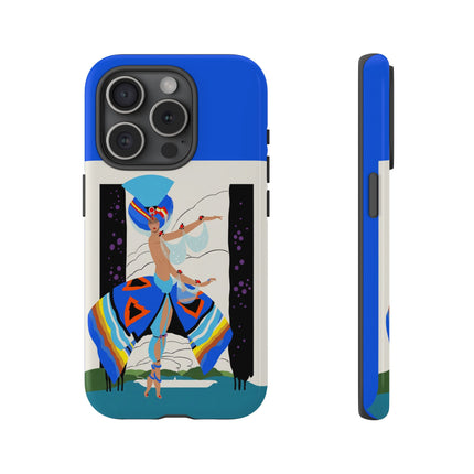 Exotic Dancer Phone Case – Vibrant Performance & Art Deco Flair