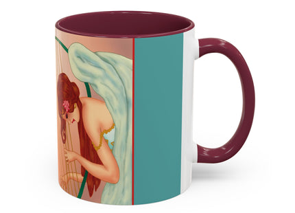 Heavenly Angel Duet Colorful Mugs (11oz, 15oz)